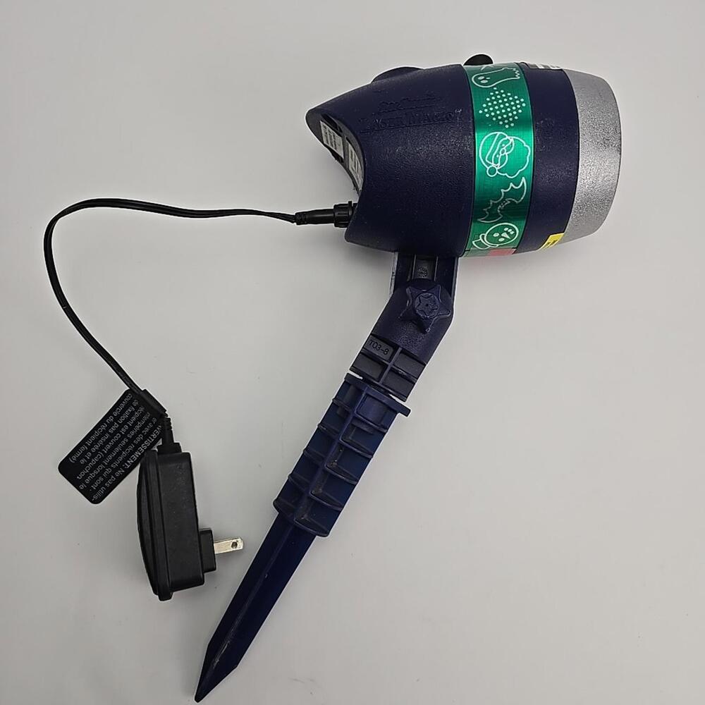 Star Shower Red and Green Laser Light Projectors with Stakes TESTED